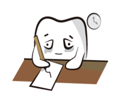 Funny Tooth everyday sticker #15603147