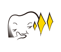 Funny Tooth everyday sticker #15603158