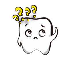 Funny Tooth everyday sticker #15603161