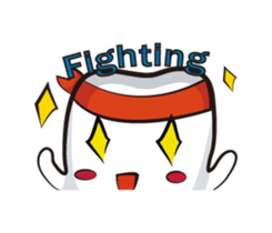 Funny Tooth everyday sticker #15603169