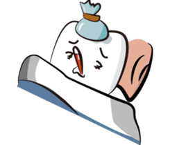 Funny Tooth everyday sticker #15603171