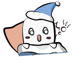 Funny Tooth everyday sticker #15603174