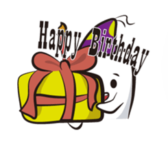 Funny Tooth everyday sticker #15603175