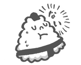 Rice ball Sumo wrestler (Spring) sticker #15603961