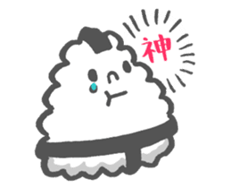 Rice ball Sumo wrestler (Spring) sticker #15603969