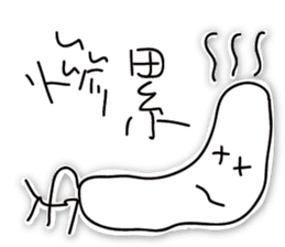 Tsundere & ugly boy 1 sticker #15604233