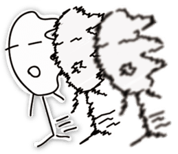 Tsundere & ugly boy 1 sticker #15604238