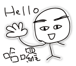 Tsundere & ugly boy 1 sticker #15604239