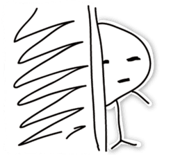 Tsundere & ugly boy 1 sticker #15604247