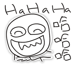 Tsundere & ugly boy 1 sticker #15604250