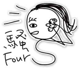 Tsundere & ugly boy 1 sticker #15604261