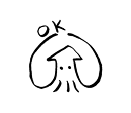 ammonite party sticker #15604548