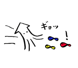 ammonite party sticker #15604568