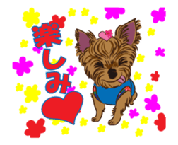 Pretty Yorkies sticker #15605412