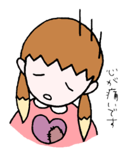 Girl of a fox and boy of a fox sticker #15605652