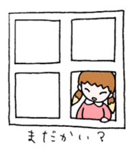 Girl of a fox and boy of a fox sticker #15605658