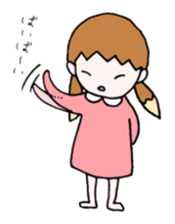 Girl of a fox and boy of a fox sticker #15605665