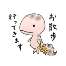leopard gecko leopachi sticker #15605726
