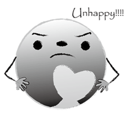 Pluto isn't happy sticker #15605749