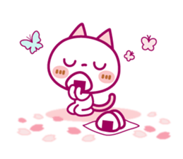 NIKO NYAN [Kind words]Spring Ver. sticker #15605987