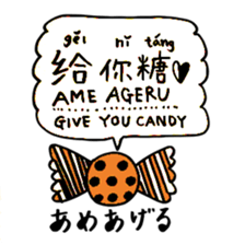 Chinese Japanese Cats sticker #15606029