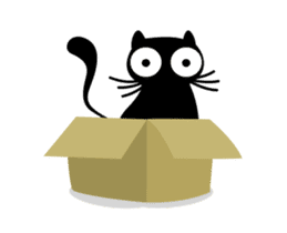Charcoal the cat Animated sticker #15606378