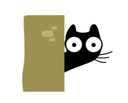 Charcoal the cat Animated sticker #15606382