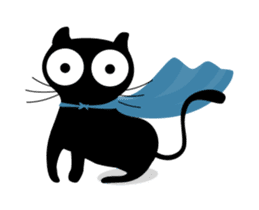 Charcoal the cat Animated sticker #15606383
