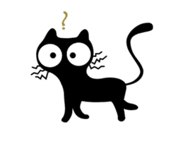Charcoal the cat Animated sticker #15606384