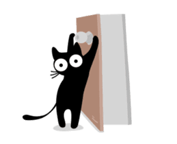 Charcoal the cat Animated sticker #15606388