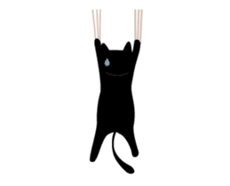 Charcoal the cat Animated sticker #15606389
