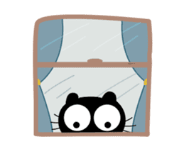 Charcoal the cat Animated sticker #15606392
