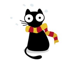 Charcoal the cat Animated sticker #15606401