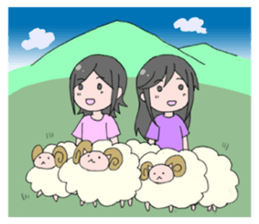 Airi & Juri Sisters World Tour Project sticker #15606407