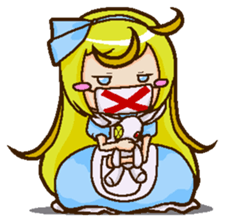 Ennui Alice-chan 2 sticker #15606825