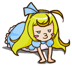 Ennui Alice-chan 2 sticker #15606829