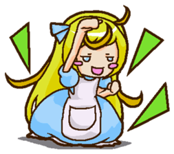 Ennui Alice-chan 2 sticker #15606835