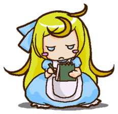 Ennui Alice-chan 2 sticker #15606837