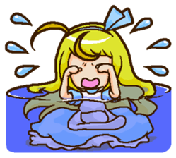 Ennui Alice-chan 2 sticker #15606853