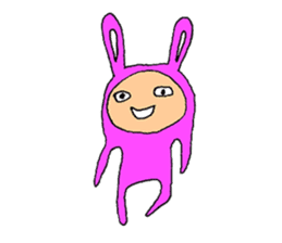 The Rabbit boy sticker #15608690
