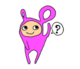 The Rabbit boy sticker #15608697