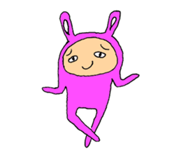 The Rabbit boy sticker #15608699