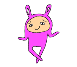 The Rabbit boy sticker #15608699
