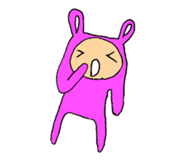The Rabbit boy sticker #15608700