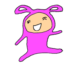 The Rabbit boy sticker #15608702