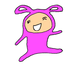 The Rabbit boy sticker #15608702
