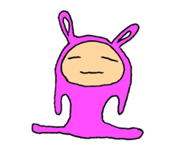 The Rabbit boy sticker #15608703