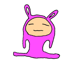 The Rabbit boy sticker #15608703