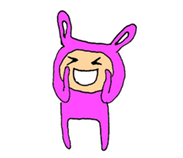 The Rabbit boy sticker #15608704
