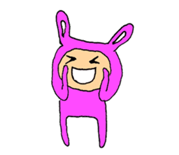 The Rabbit boy sticker #15608704